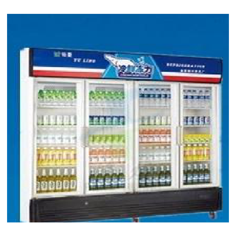 Commercial Reach-In Glass Door Beverage Cooler LG Series
